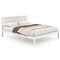 Costway Twin/Full/Queen Wooden Platform Bed with 12 Slats Headboard & Under Bed Storage White